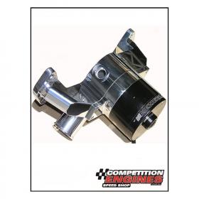Meziere WP300UP 300 Series Electric Water Pumps 55 gpm, Billet Aluminum, Polished, Chevy, Big Block